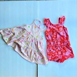 Car & Jack 12m Girl Summer Dress and Jumper